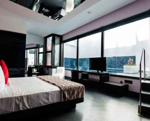 Hotel habitaciones por horas love room Suites Loob en Madrid