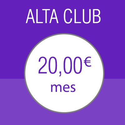 Suscripción Alta CLUB, clubs alterne en España